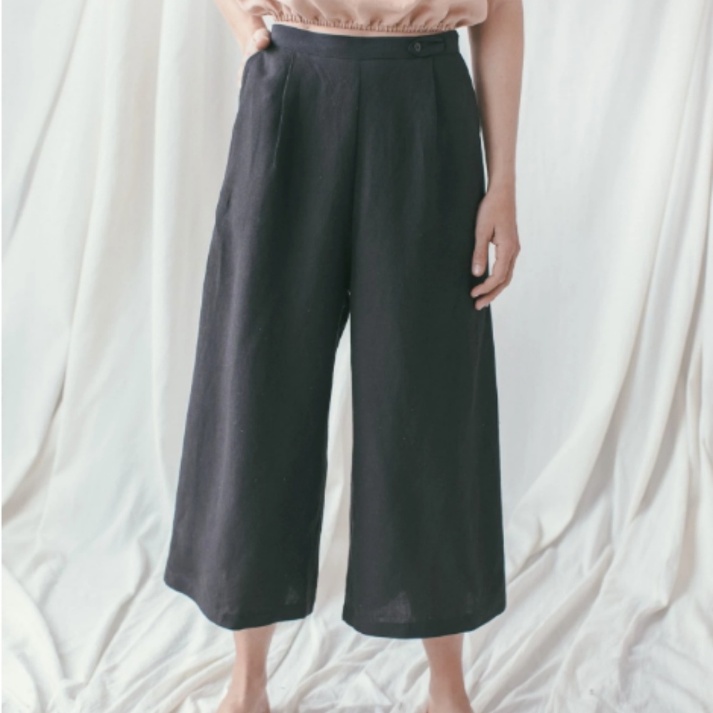 OZMA Studio Trousers | Silk Linen